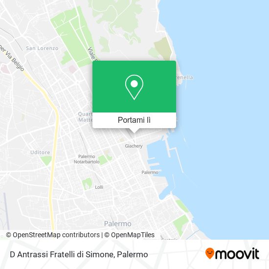 Mappa D Antrassi Fratelli di Simone
