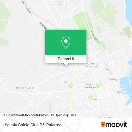 Mappa Scuola Calcio Club P5