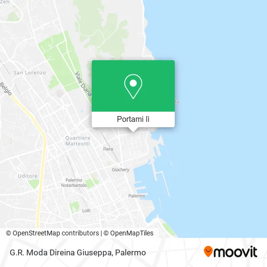 Mappa G.R. Moda Direina Giuseppa
