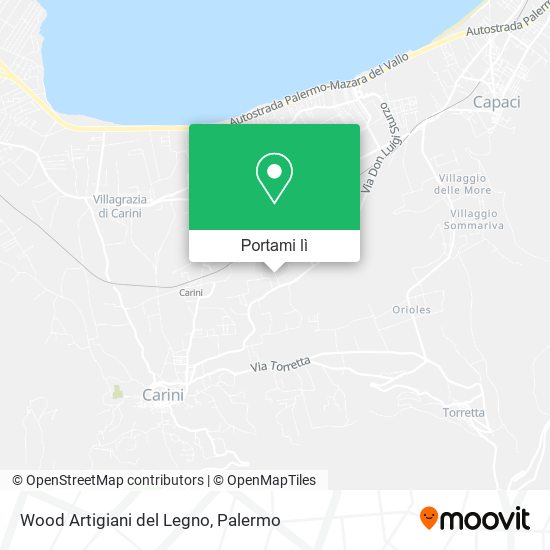 Mappa Wood Artigiani del Legno