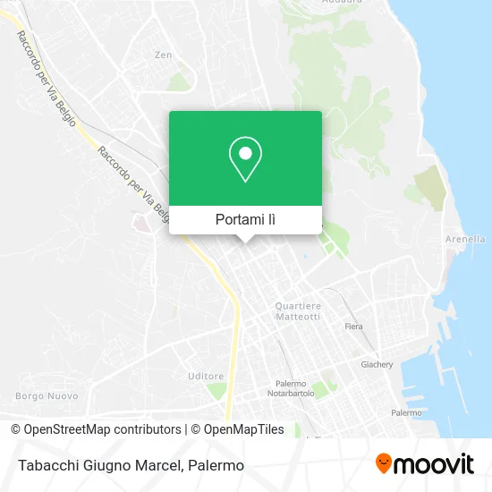 Mappa Tabacchi Giugno Marcel