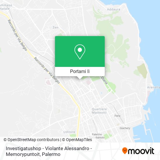 Mappa Investigatushop - Violante Alessandro - Memorypuntoit