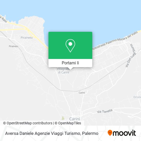 Mappa Aversa Daniele Agenzie Viaggi Turismo