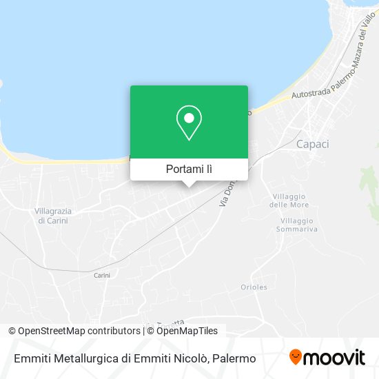 Mappa Emmiti Metallurgica di Emmiti Nicolò