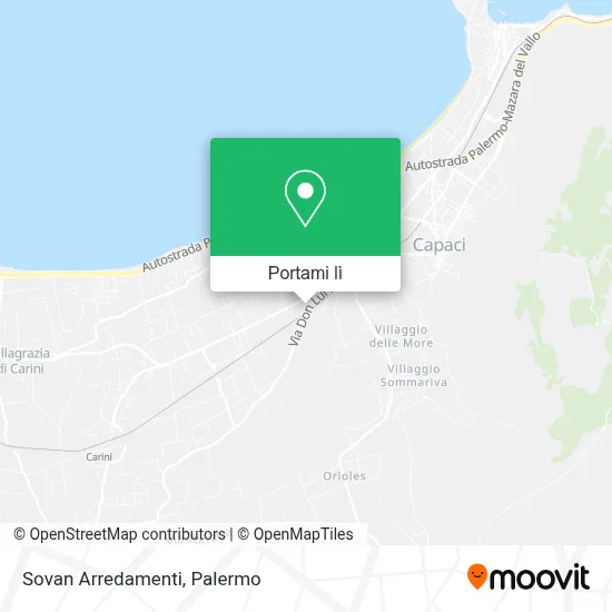 Mappa Sovan Arredamenti