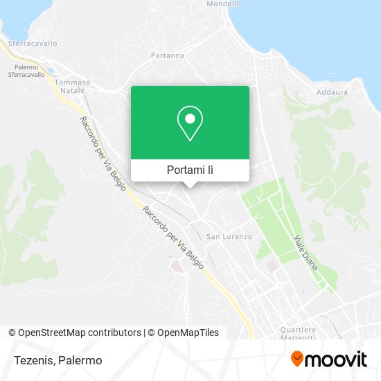 Mappa Tezenis