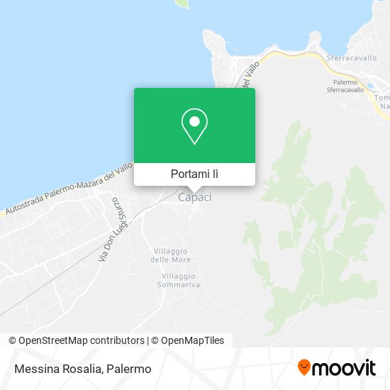 Mappa Messina Rosalia