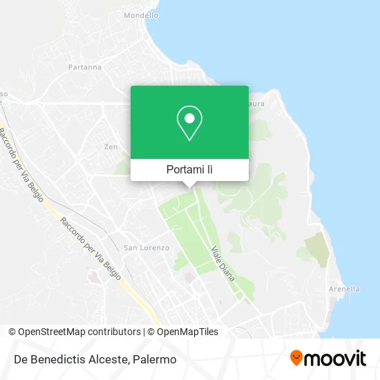 Mappa De Benedictis Alceste