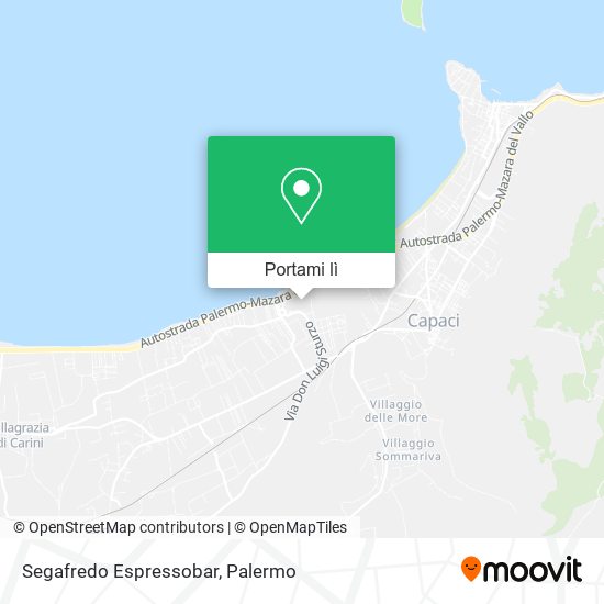 Mappa Segafredo Espressobar