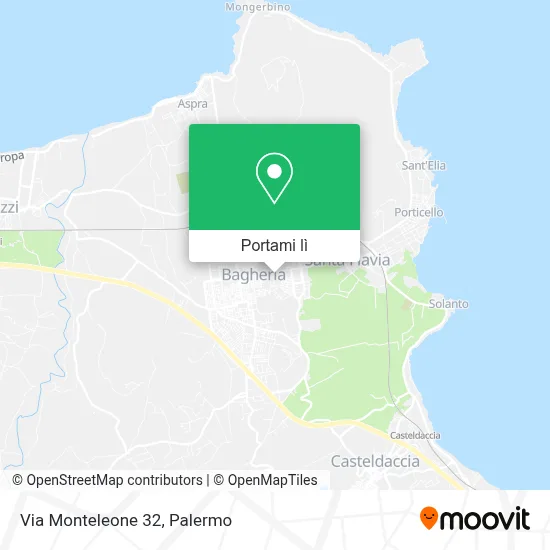 Mappa Via Monteleone 32