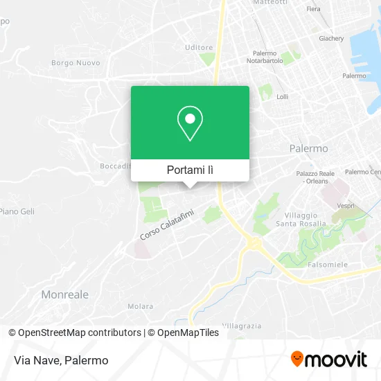 Mappa Via Nave