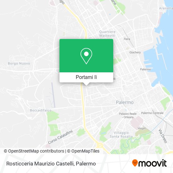Mappa Rosticceria Maurizio Castelli