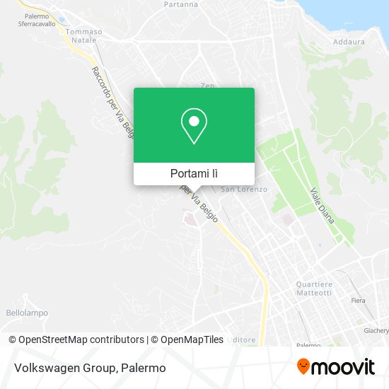 Mappa Volkswagen Group