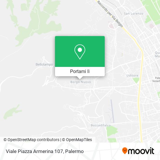 Mappa Viale Piazza Armerina 107