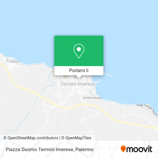 Mappa Piazza Duomo Termini Imerese