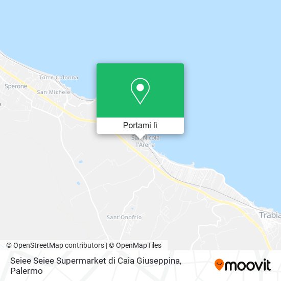 Mappa Seiee Seiee Supermarket di Caia Giuseppina