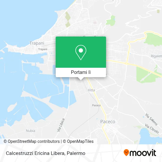 Mappa Calcestruzzi Ericina Libera