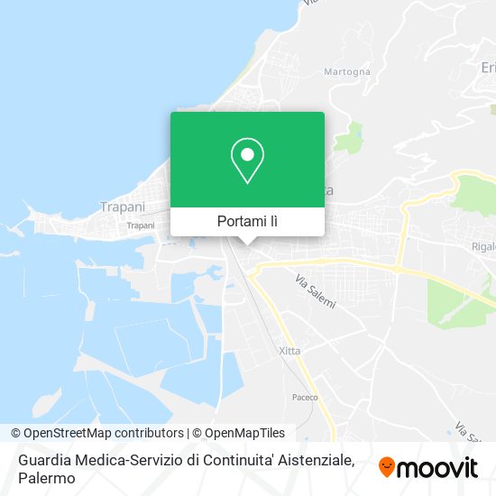 Mappa Guardia Medica-Servizio di Continuita' Aistenziale