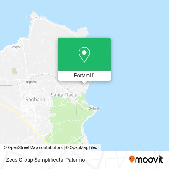 Mappa Zeus Group Semplificata