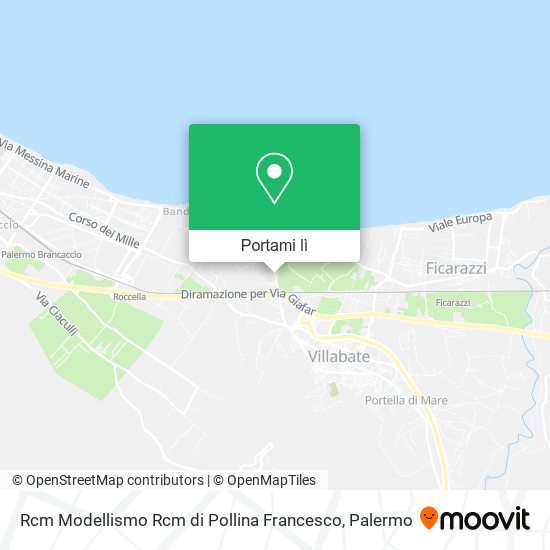 Mappa Rcm Modellismo Rcm di Pollina Francesco