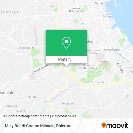 Mappa Miky Bar di Cosma Mihaela