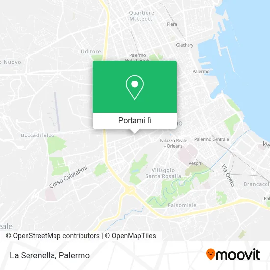 Mappa La Serenella