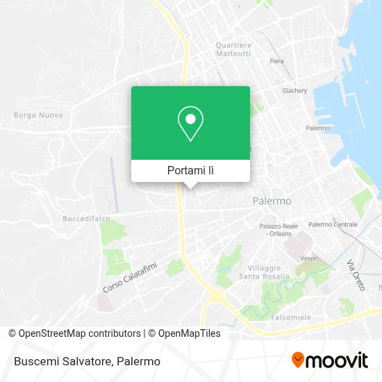 Mappa Buscemi Salvatore