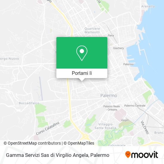 Mappa Gamma Servizi Sas di Virgilio Angela