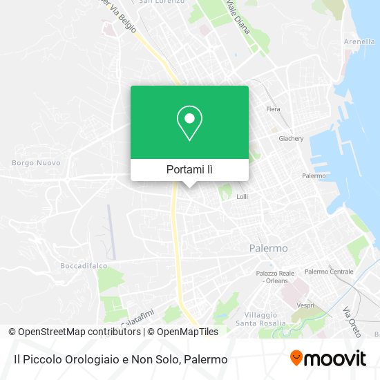 Mappa Il Piccolo Orologiaio e Non Solo