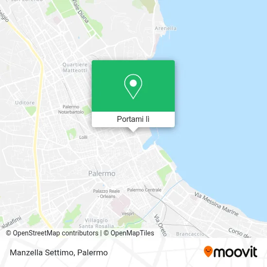 Mappa Manzella Settimo