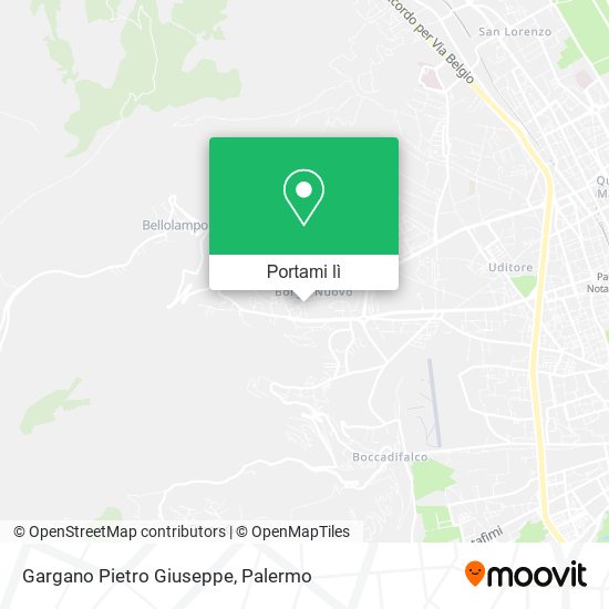 Mappa Gargano Pietro Giuseppe