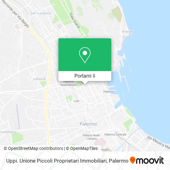 Mappa Uppi. Unione Piccoli Proprietari Immobiliari