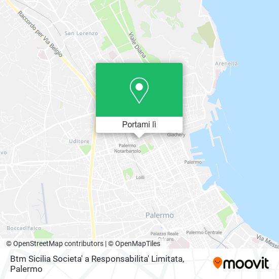 Mappa Btm Sicilia Societa' a Responsabilita' Limitata