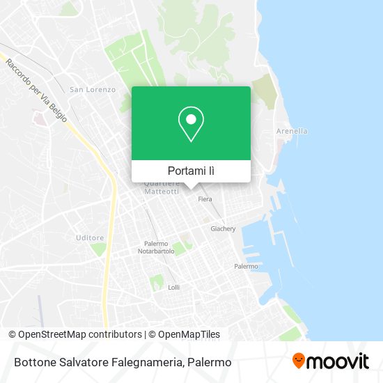 Mappa Bottone Salvatore Falegnameria