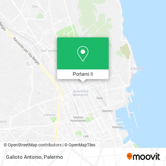 Mappa Galioto Antonio