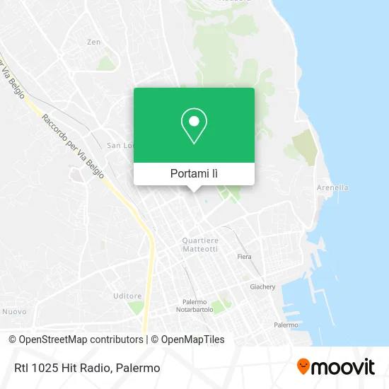 Mappa Rtl 1025 Hit Radio