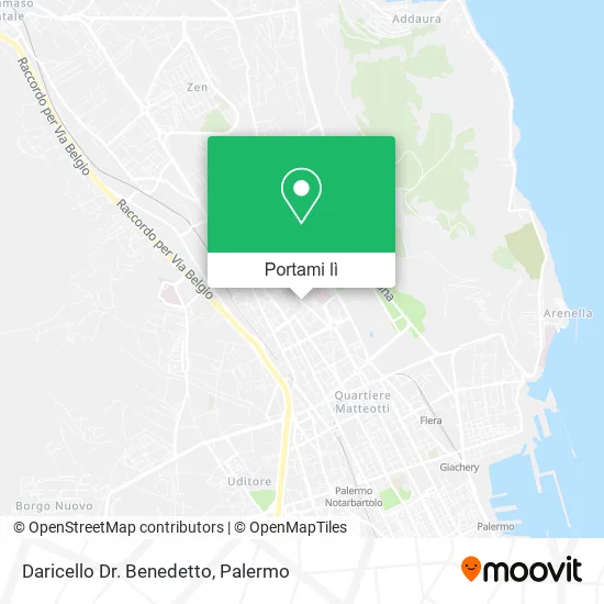 Mappa Daricello Dr. Benedetto