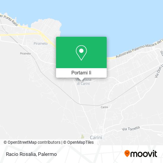 Mappa Racio Rosalia