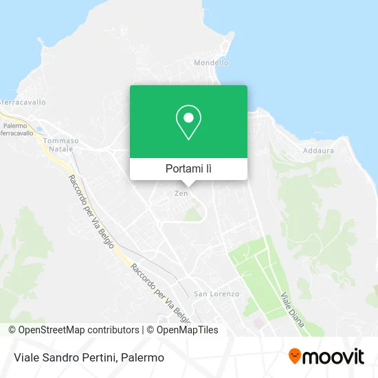 Mappa Viale Sandro Pertini