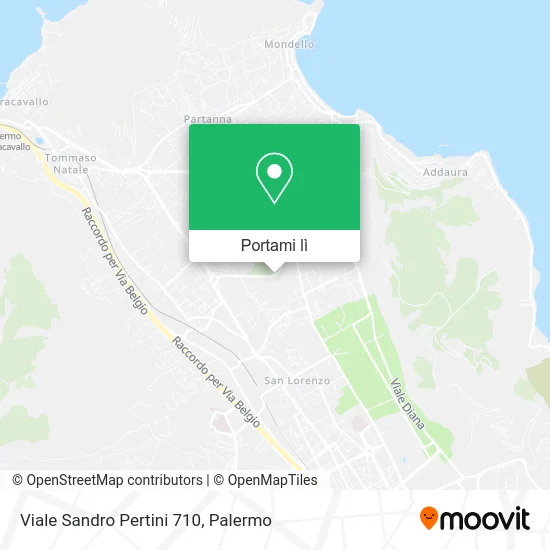 Mappa Viale Sandro Pertini 710