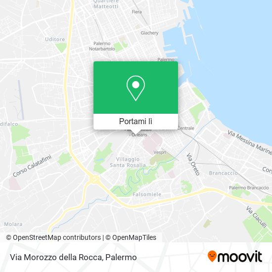 Mappa Via Morozzo della Rocca