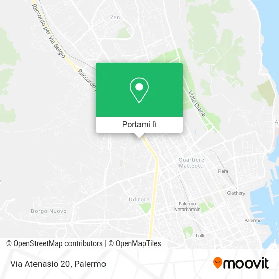 Mappa Via Atenasio  20