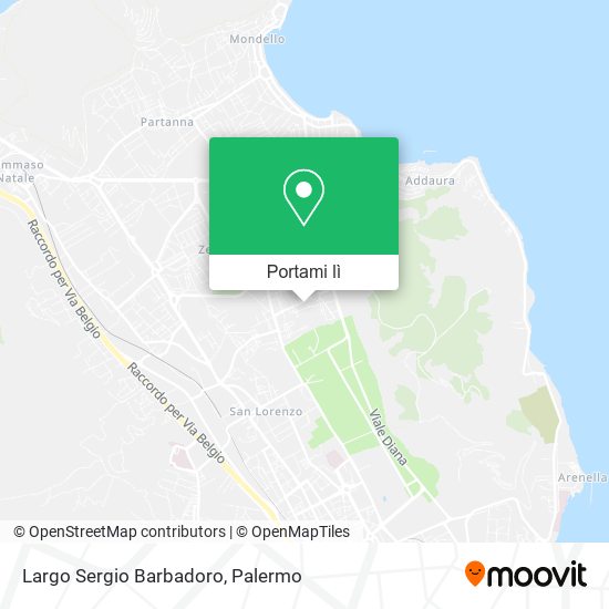 Mappa Largo Sergio Barbadoro