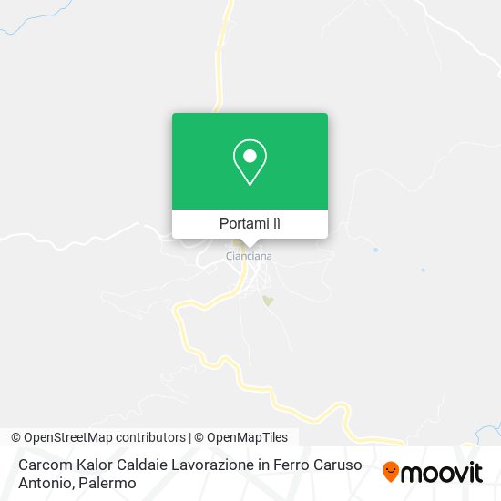 Mappa Carcom Kalor Caldaie Lavorazione in Ferro Caruso Antonio