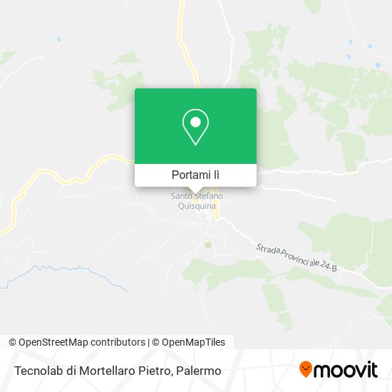 Mappa Tecnolab di Mortellaro Pietro