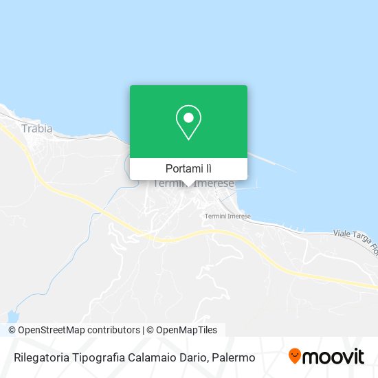 Mappa Rilegatoria Tipografia Calamaio Dario