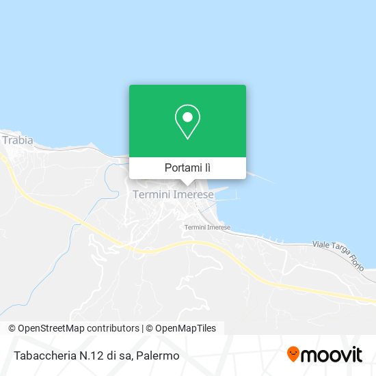 Mappa Tabaccheria N.12 di sa