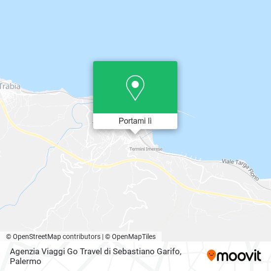 Mappa Agenzia Viaggi Go Travel di Sebastiano Garifo