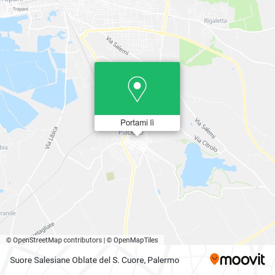 Mappa Suore Salesiane Oblate del S. Cuore