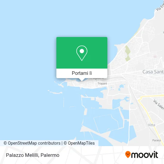 Mappa Palazzo Melilli